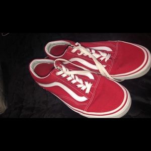 Red Vans